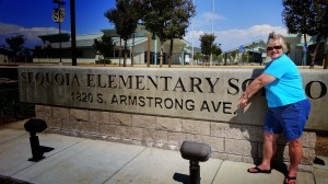 We are so famous buying wines and fresh fruit that they named a street after us!