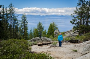 Charlene at Lake Tahoe