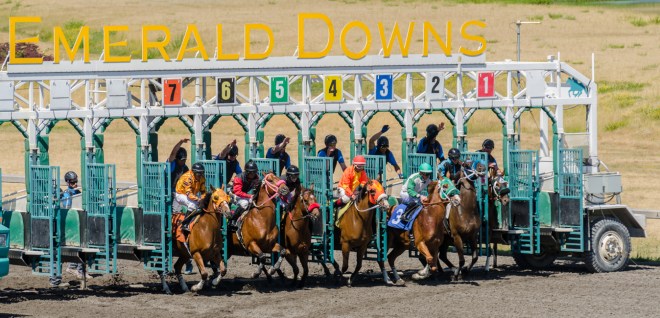 And they are off to the races!