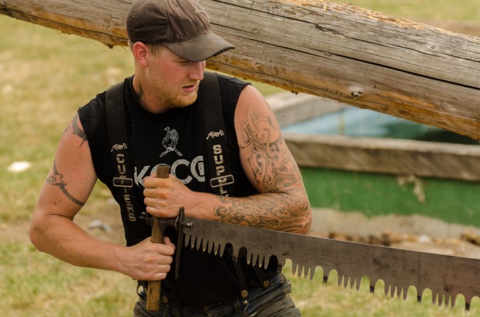 There is power in those arms!