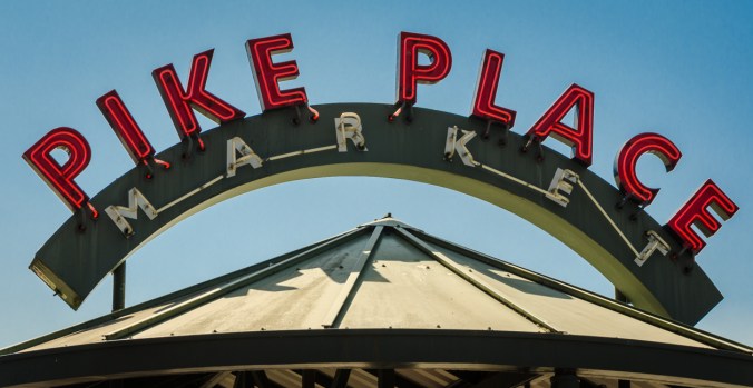 The most famous market in Seattle.