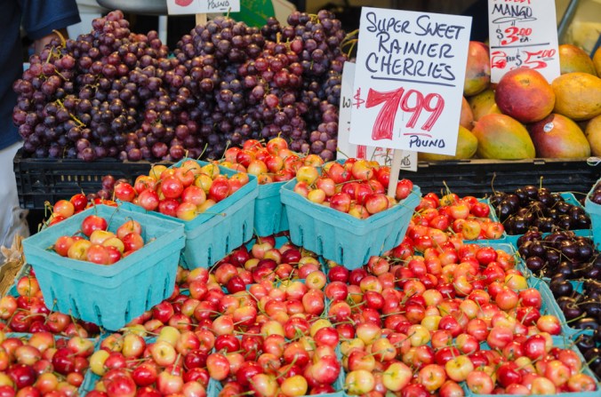 The cherries are fantastic!