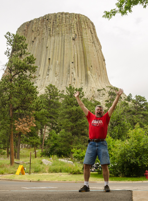 I was excited to see Devils Tower in person!
