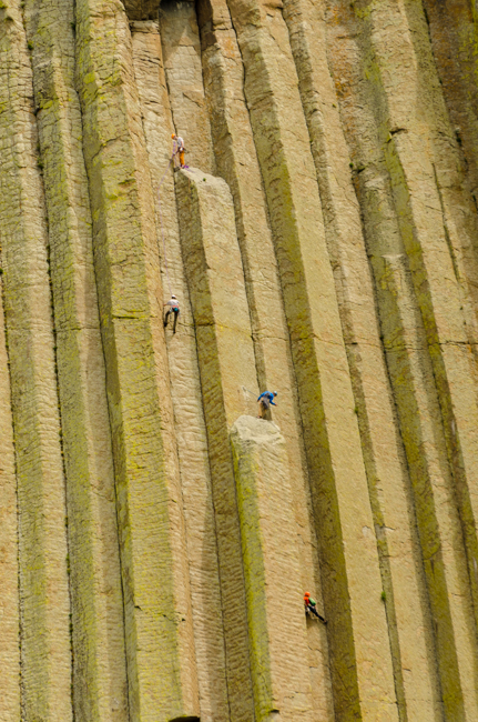 These climbers were amazing to watch.