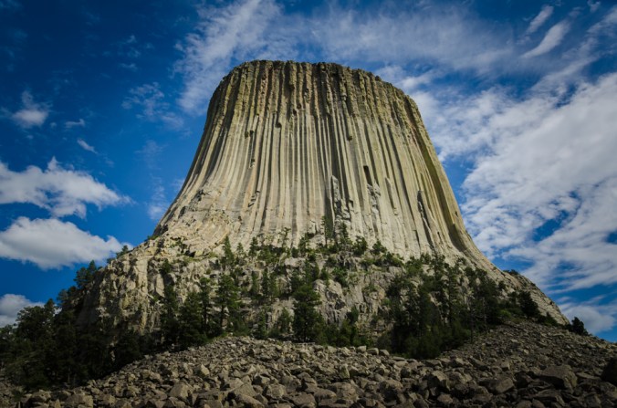 Devils Tower is so impressive!
