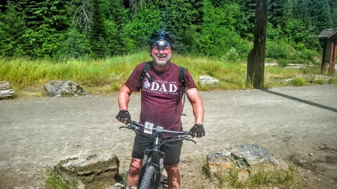 I have a light under my helmet, so I am approved to ride through the tunnels.