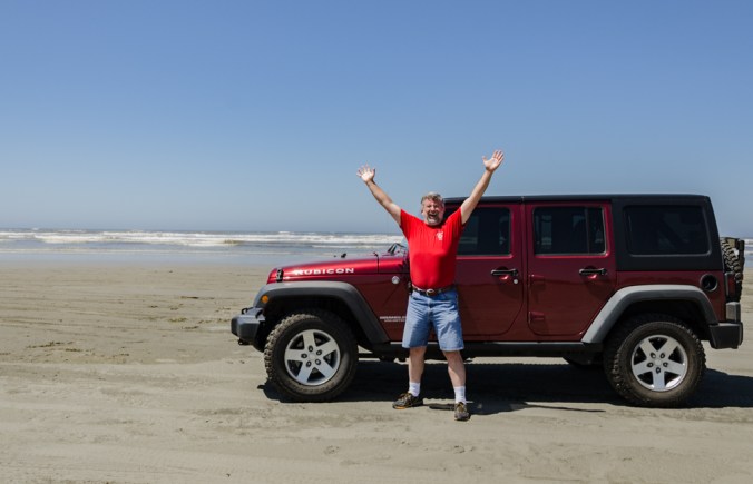 I finally made it to the Pacific Ocean!