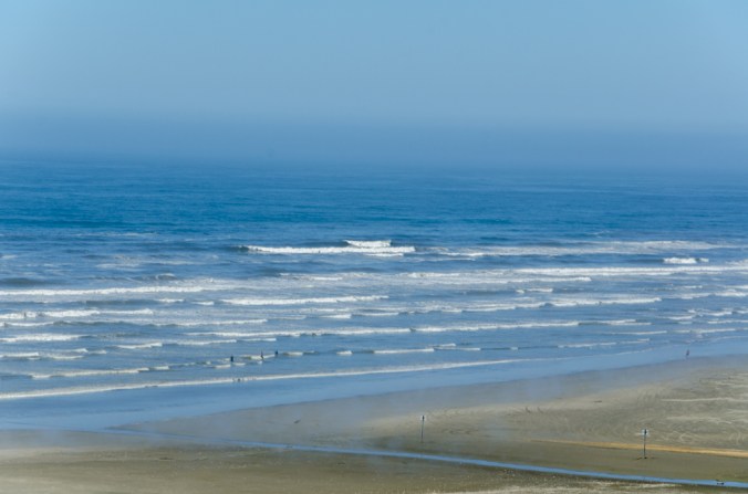 With the mist above the water, it was fun to watch how the scene kept changing.