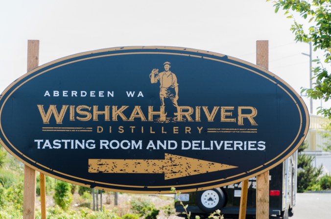 I discovered this distillery in Aberdeen, Washington.