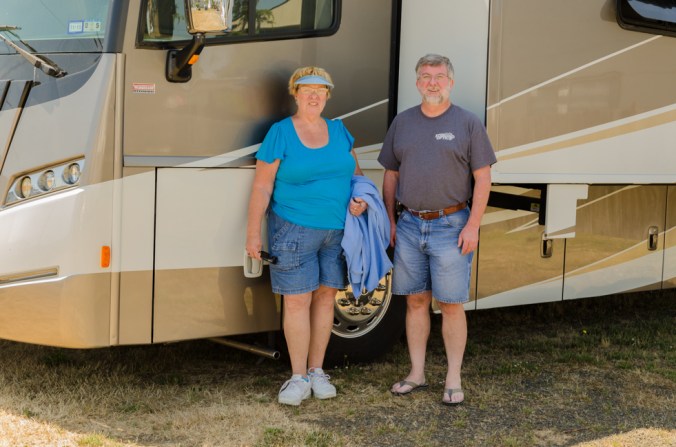 Friendly neighbor that has provided very helpful, practical advice when traveling in an RV.