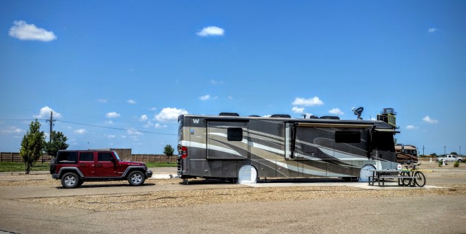 It is nice to enjoy the beautiful blue skies of Amarillo!