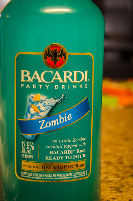 A drink all ..ZOMBIEs love