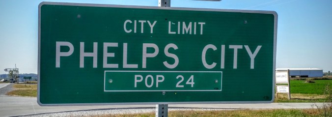 Wow. These guys may have the record for the fewest number of people in a town!