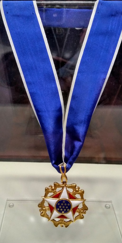 Presidential Medal of Freedom given to Sam Walton.