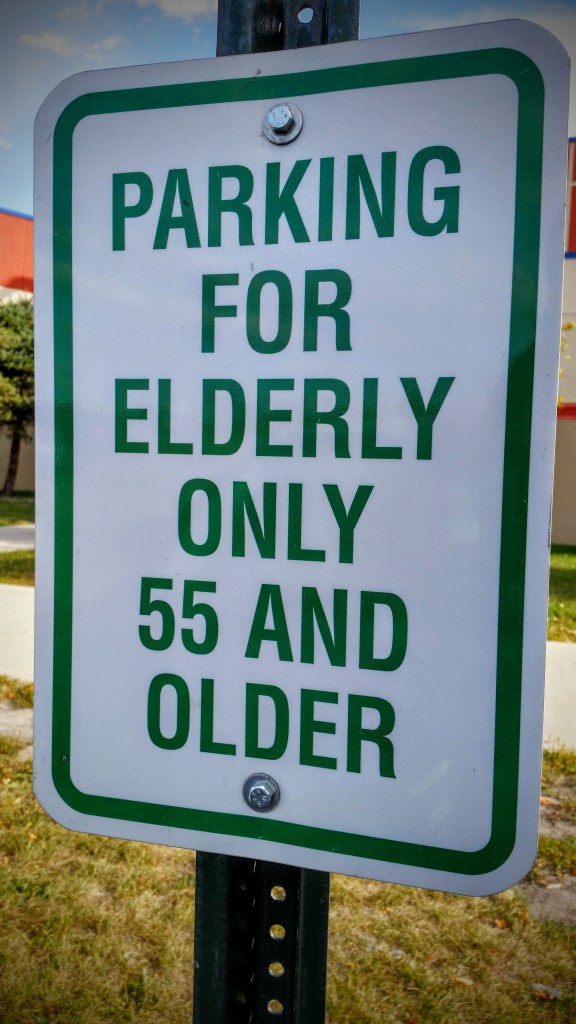 Usually, elderly is defined as at least 65 years of age; however, I meet these guys definition of elderly!