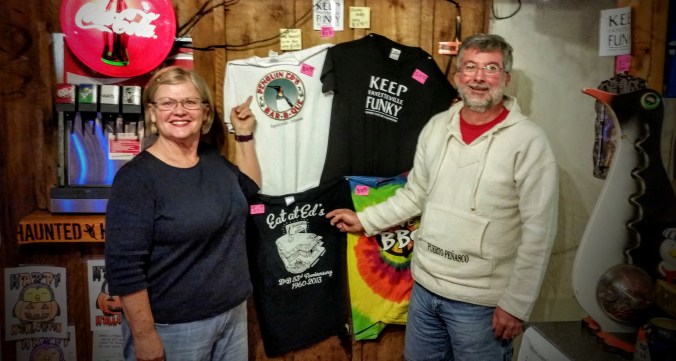 Penguin Ed's is well-known for their barbecue.