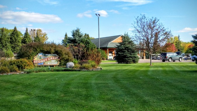 Very picturesque RV park.