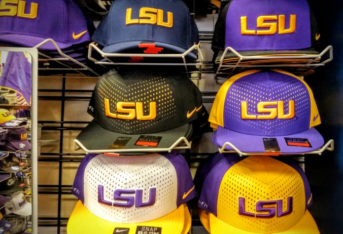 LSU hats